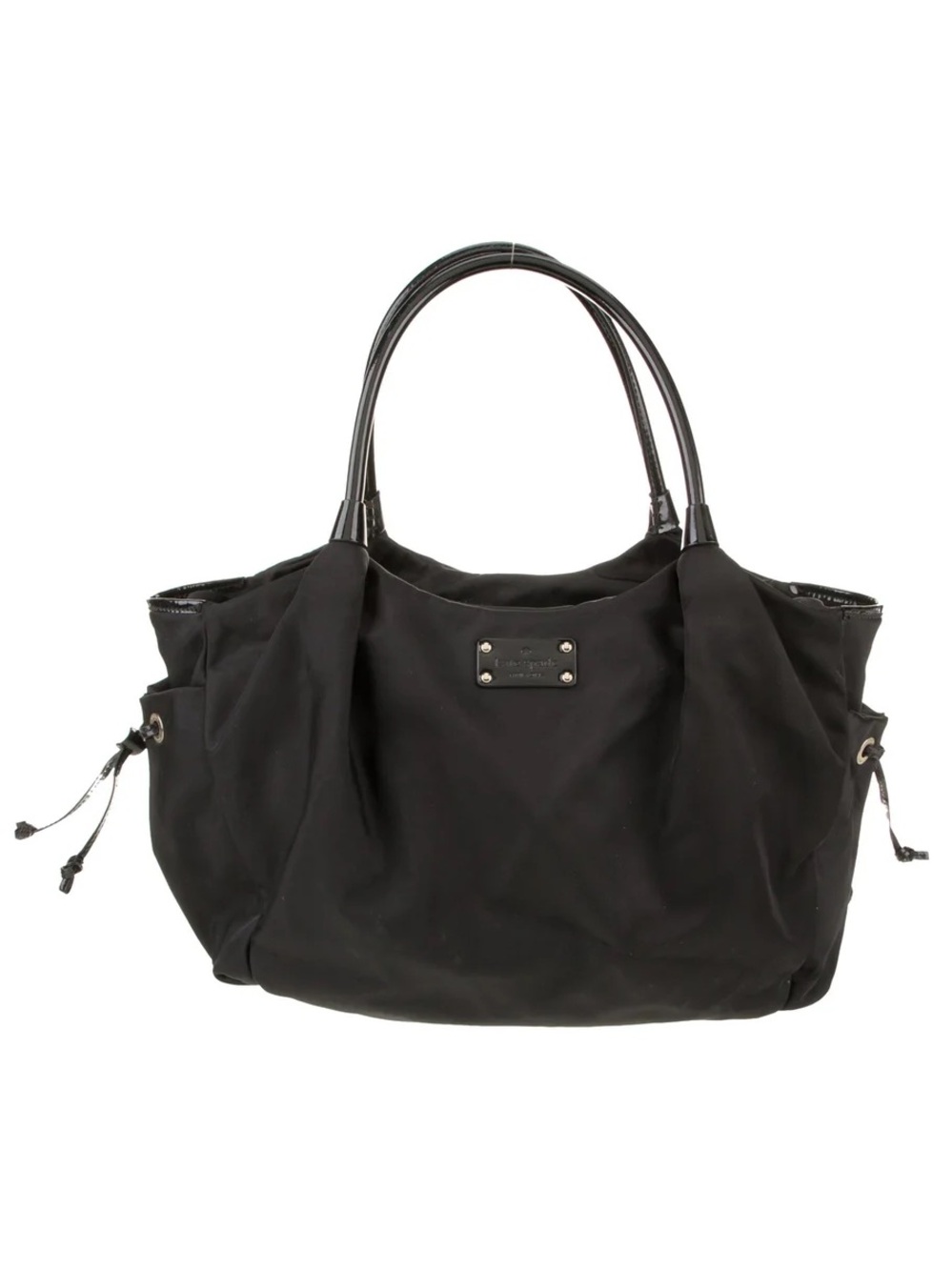 KATE SPADE $398 • WKRU1370 • 2015 Classic Stevie Black Women's Tote Bag Green - Picture 4 of 16